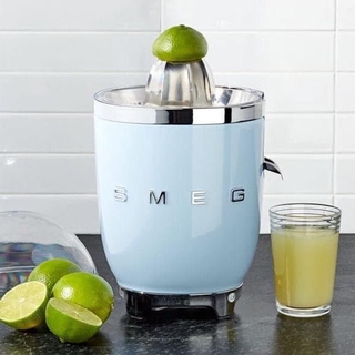(Hàng Đức) Máy vắt cam Smeg 80W có 2 màu SMEG CJF01PGEU - xanh bạc hà và SMEG CJF01RDEU - đỏ