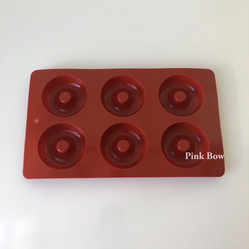 Khuôn silicon làm bánh hình DONUTS/HOA/TRÒN/TRÁI TIM đủ màu size 3cm-6cm-7cm