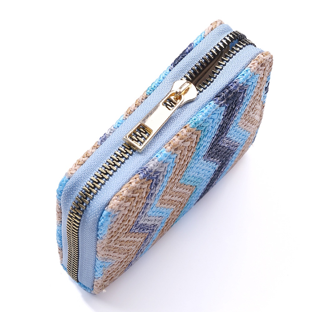 Ví Đan Rơm Mini Kiểu Dáng Ngọt Ngào Xinh Xắn Cho Nữ