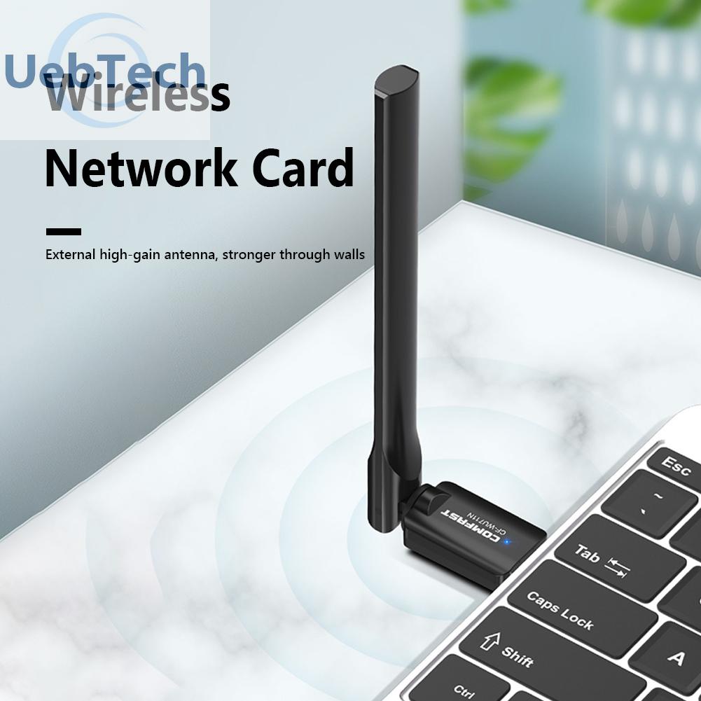 Uebtech COMFAST CF-WU711N Wireless Adapter 150Mbps 2.4GHz USB WiFi Receiver Dongle