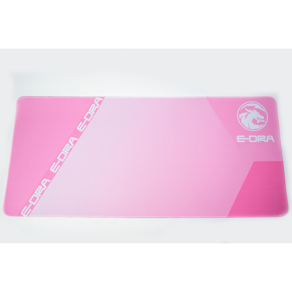 [Mã SKAMSALE03 giảm 10% đơn 200k] Bàn di chuột E-Dra EMP901 màu hồng (Pink color), cỡ lớn 90x40x0.3cm - Hàng chính hãng