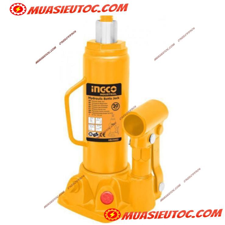 Con đội kích đội  thủy lực 2 tấn INGCO HBJ202 TOTAL THT109022 kích đội 2 tấn | 1 2 3 4 5 6 7 8 9 10 12 tấn