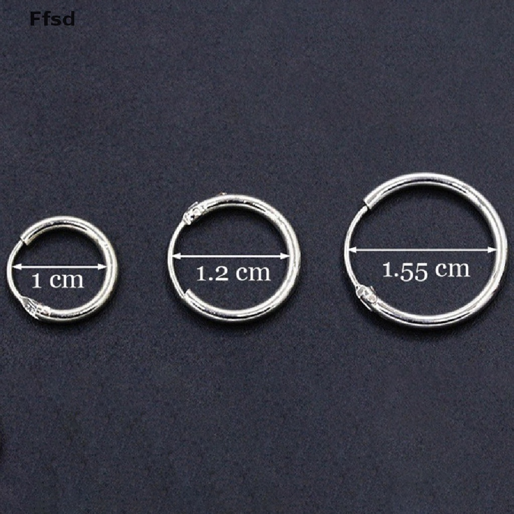 Set 3 Đôi Bông Tai Hình Tròn Nhỏ Đơn Giản Thời Trang Cho Nữ * Nóng