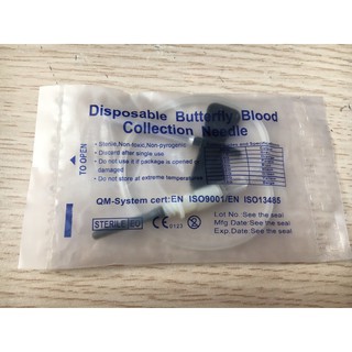 Kim lấy máu cánh bướm 22G Túi 100 cái