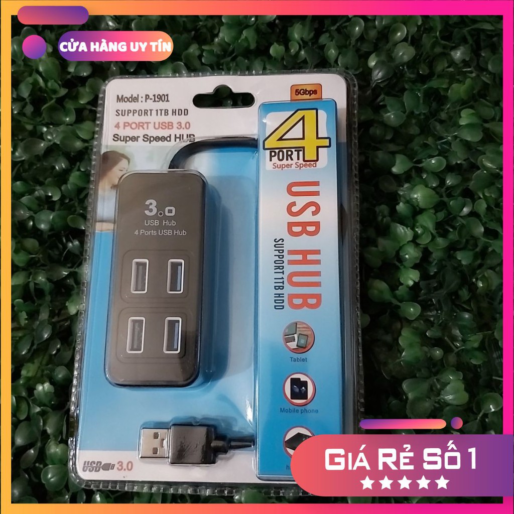 Bộ chia USB 4 cổng 3.0 hàng xịn