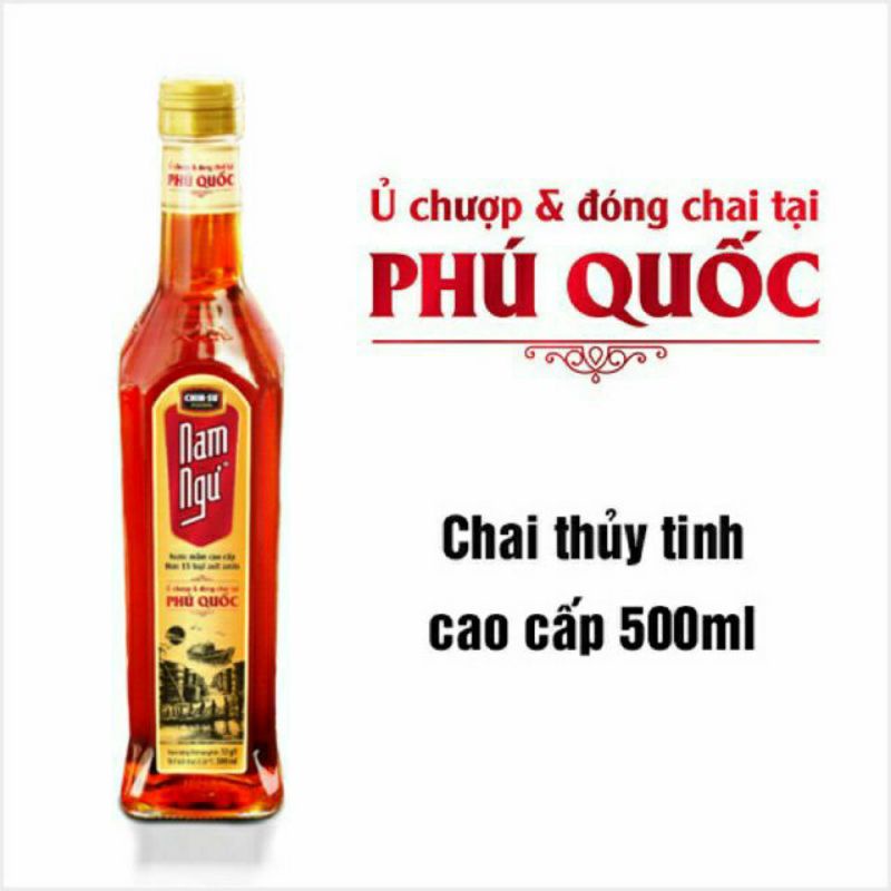 Nước mắm nam ngư phú quốc chai 500ml