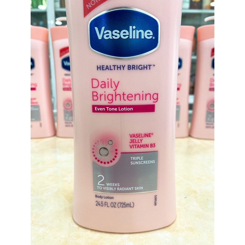 (Mẫu Mới 2021) SỮA DƯỠNG THỂ VASELINE 725ML