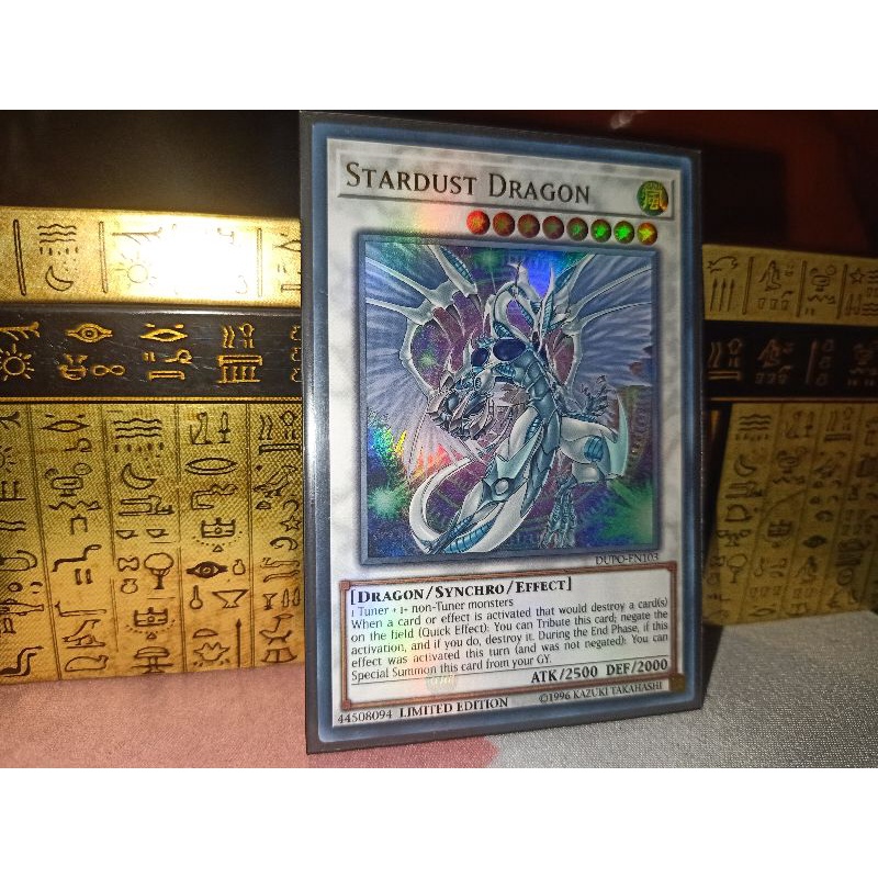 thẻ bài: Stardust Dragon - DUPO-EN103 - Ultra Rare Limited Edition