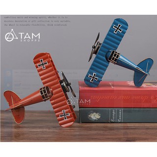 Mô hình máy bay sắt cổ điển Vintage TAN
