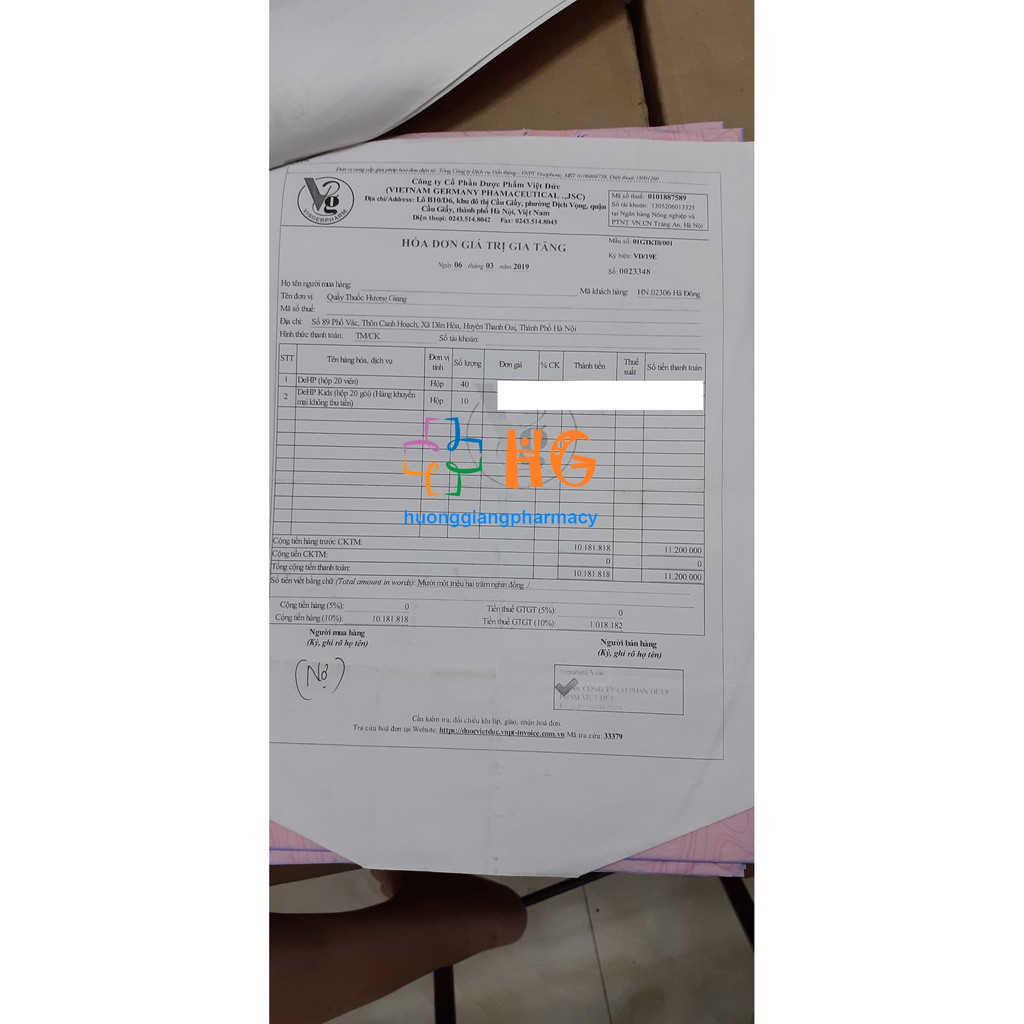DeHP - Viên uống dạ dày. Giảm biến chứng viêm loét dạ dày, thải trừ trực tiếp vi khuẩn HP.