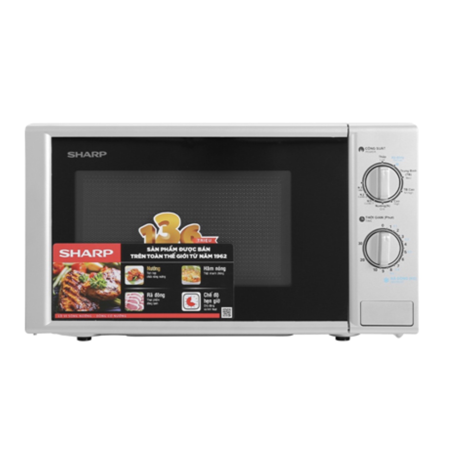 Lò vi sóng Sharp R-G228VN-SL 20 hàng chính hãng,mới 100%