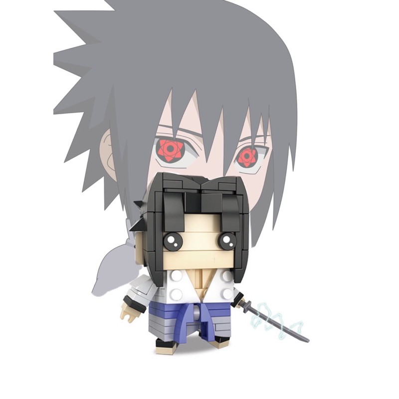 Lego Naruto - Sasuke Itachi - Akatsuki Đồ chơi Lắp ghép  Anime, Mini Figures Mô Hình Ninja