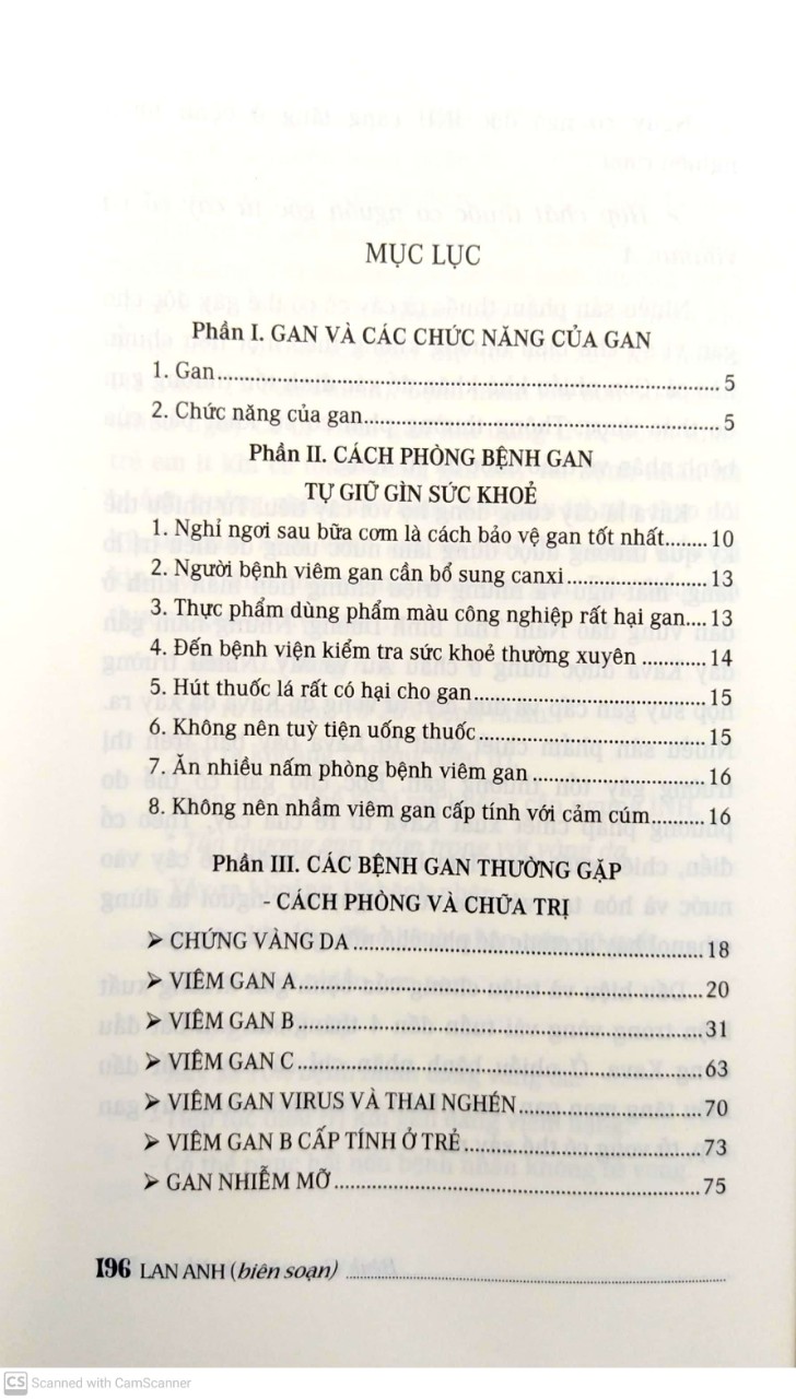 Sách - Bệnh Gan Và Cách Điều Trị