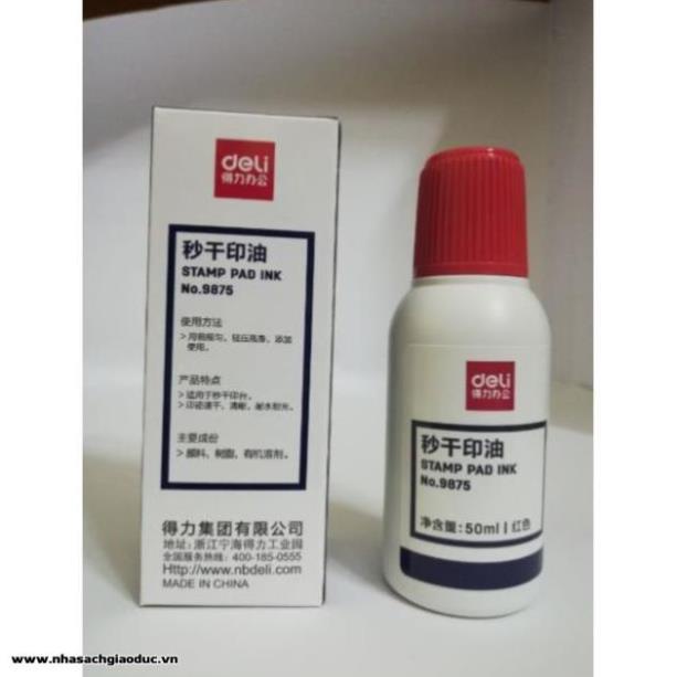 MỰC DẤU DELI 9875