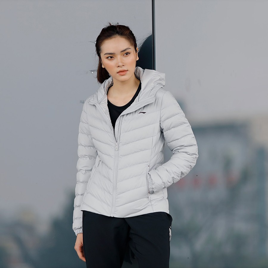 Áo khoác lông vũ nữ Lining AYMP066