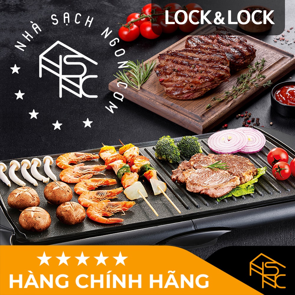 Bếp nướng điện Lock&amp;Lock Electric Grill - EJG231 (2000W)