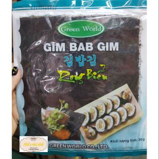 RONG BIỂN CUỘN CƠM GIM BAB - 10 lá