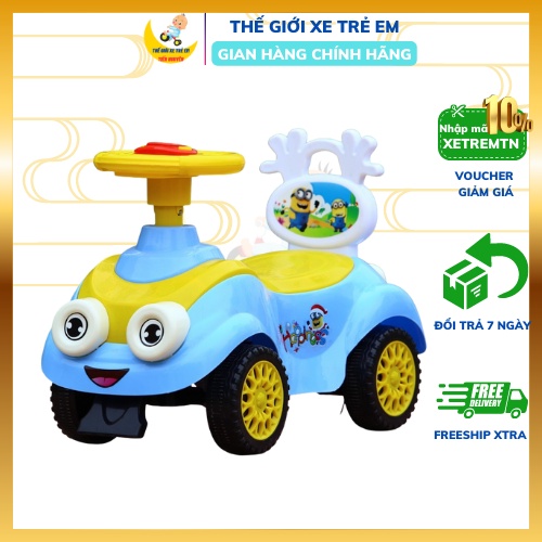 Xe lắc cho bé chòi chân có nhạc vui nhộn, Mẫu mới đa dạng, Bảo Hành 6 tháng, xe ô tô lắc đa năng cực kỳ an toàn cho bé