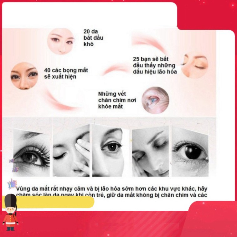 PTVA Máy massage đánh tan quần thâm mắt bọng mắt mụn quanh mắt PTVA | BigBuy360 - bigbuy360.vn
