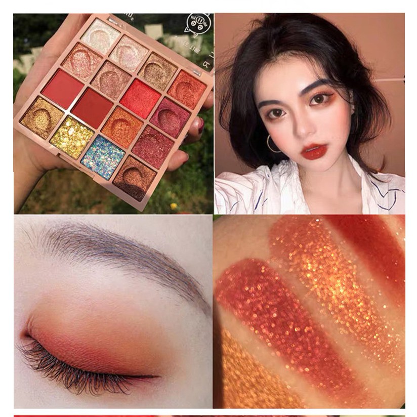 Bảng 16 ô phấn mắt Yancai 16 color eye shadow No.e3009 | BigBuy360 - bigbuy360.vn