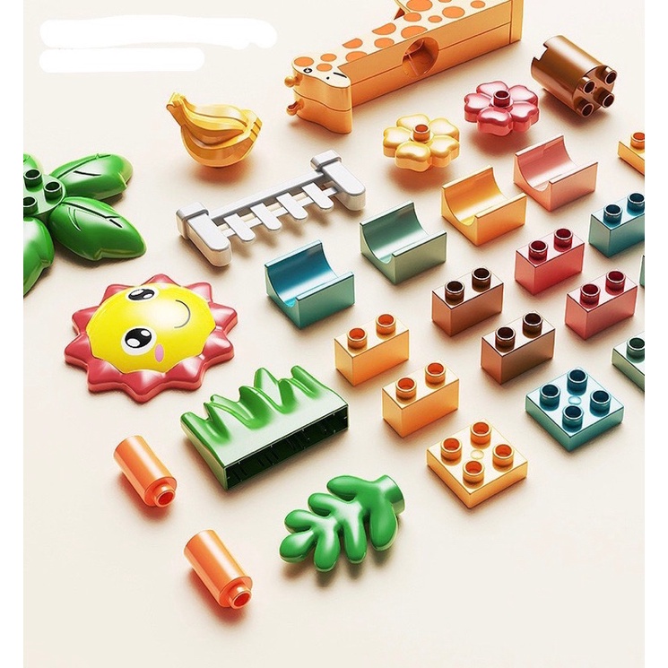 Đồ chơi xếp hình dạng khối gạch, nhiều mẫu mã xe oto, robot, vòng xoay, thang máy cho bé từ 3 tuổi