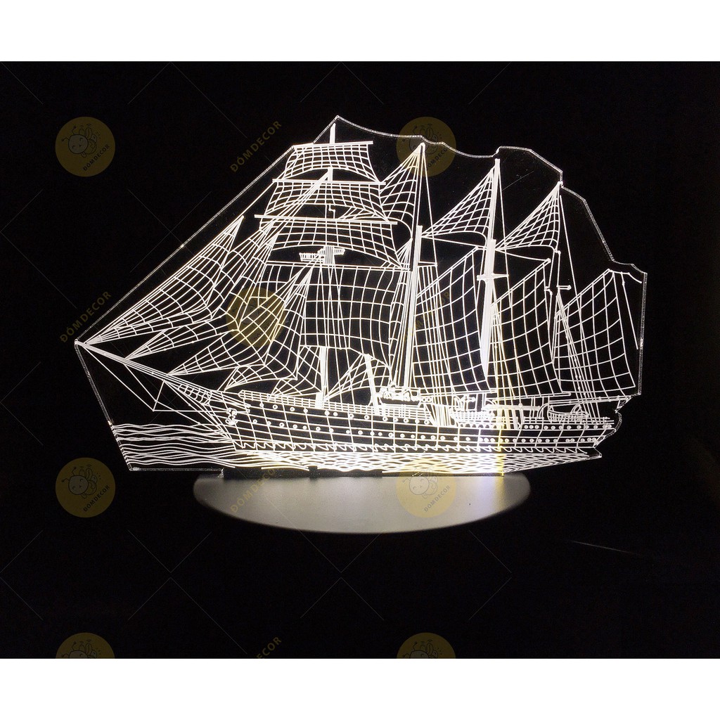 Đèn ngủ led 3d khắc theo yêu cầu