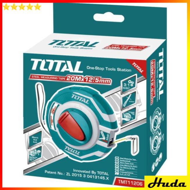 THƯỚC CUỐN THÉP 20MET TOTAL TMT11206