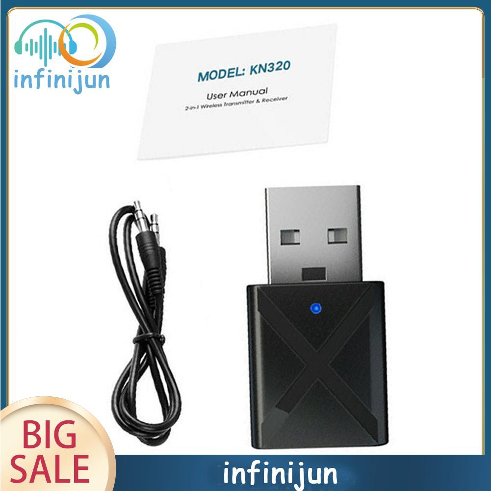 Bộ phát / thu không dây bluetooth 5.0 giao diện USB kèm phụ kiện