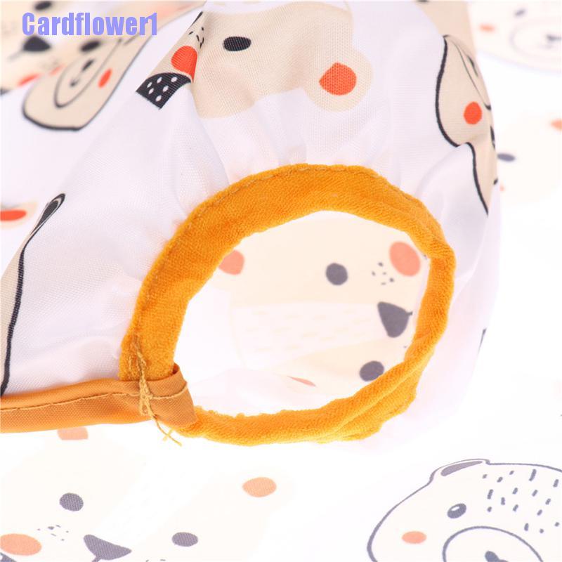 Yếm Ăn Tay Dài Chống Thấm Nước Họa Tiết Nghệ Thuật Kèm Túi Cho Bé