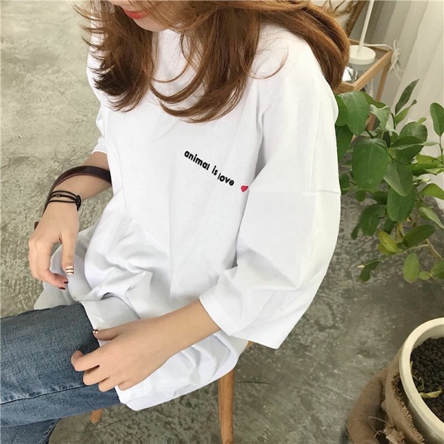 SALE XẢ HÀNG - Áo Thun Tay Lỡ Form Rộng Unisex ANIMAL | BigBuy360 - bigbuy360.vn