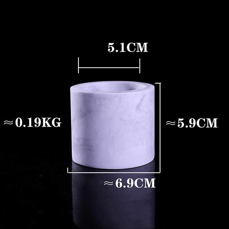 Cốc Đựng Làm Nến Thơm Theo Phong Cách Châu Âu David Ariadne -  Cốc Nến Nắp 3D