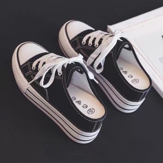 2021  Giầy sục cao 8cm sẵn đen