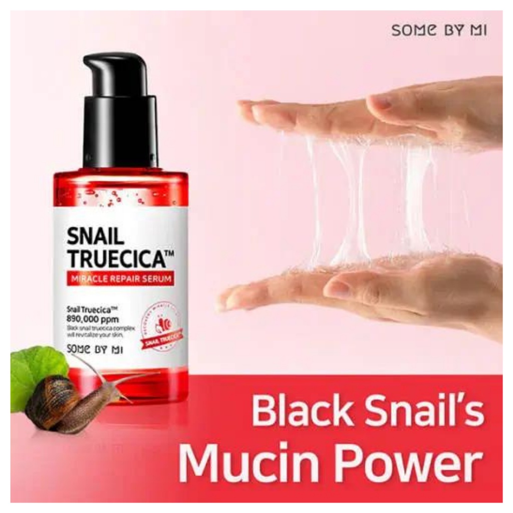 Tinh Chất Ốc Sên Đen Phục Hồi Sẹo Some By Mi Snail Truecica Miracle Repair Serum 50ml