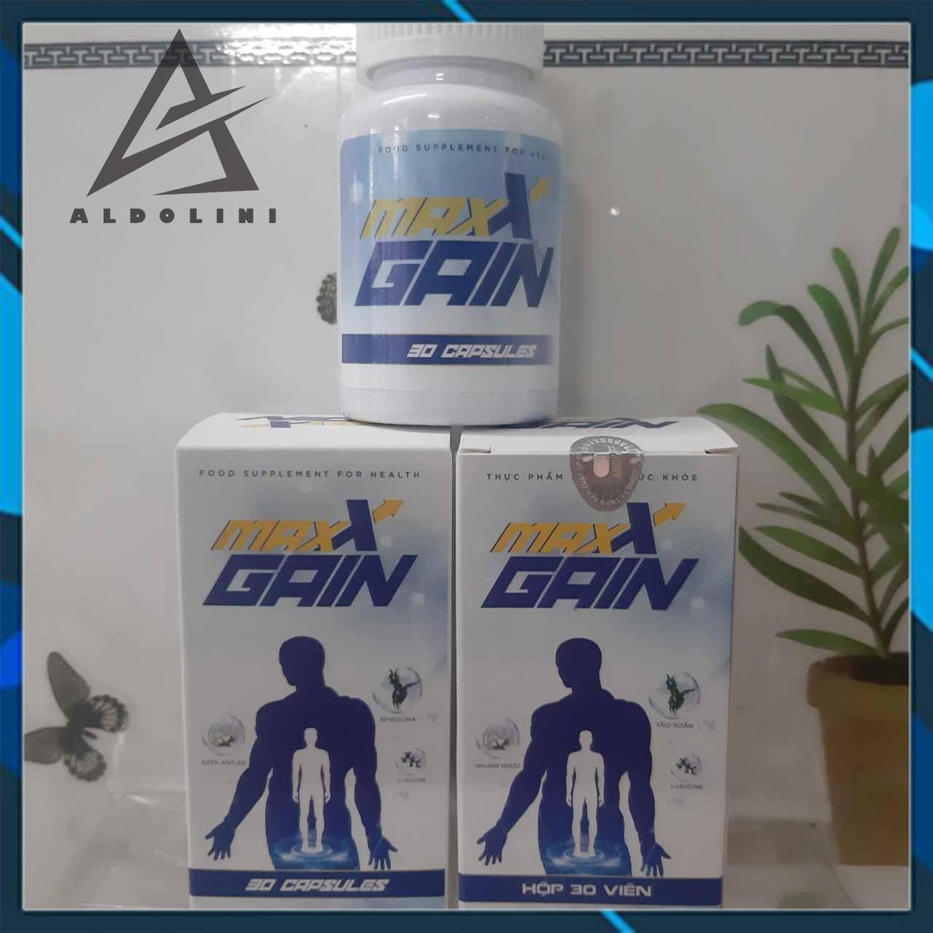 [COMBO 3 HỘP] VIÊN TĂNG CÂN MAXX GAIN -Đạt Cân Nặng Chuẩn Cơ Thể Tăng Trưởng Ngừa Suy Dinh Dưỡng -CHÍNH HÃNG HỘP 30 VIÊN | BigBuy360 - bigbuy360.vn