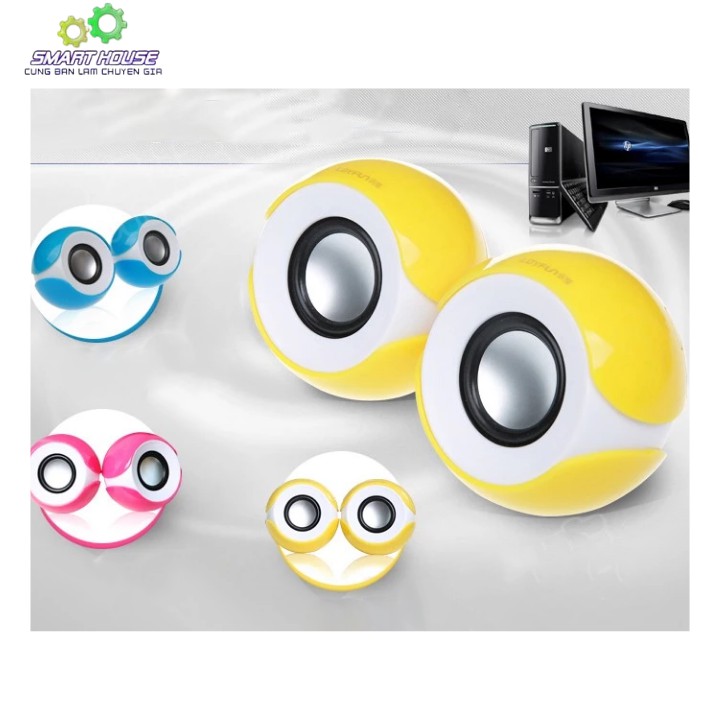 Loa Vi Tính Loyfun LF-802 2.0 nhỏ ngọn đẹp mắt