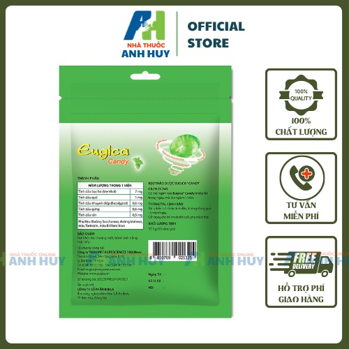 Kẹo Eugica MEGAWecare Bì/15v
