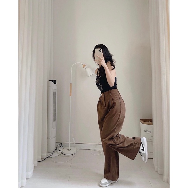 ÁO YẾM CROPTOP THUN SÁT NÁCH