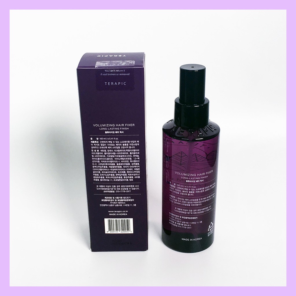 Dung dịch cố định tóc 160ml tiện dụng chất lượng cao