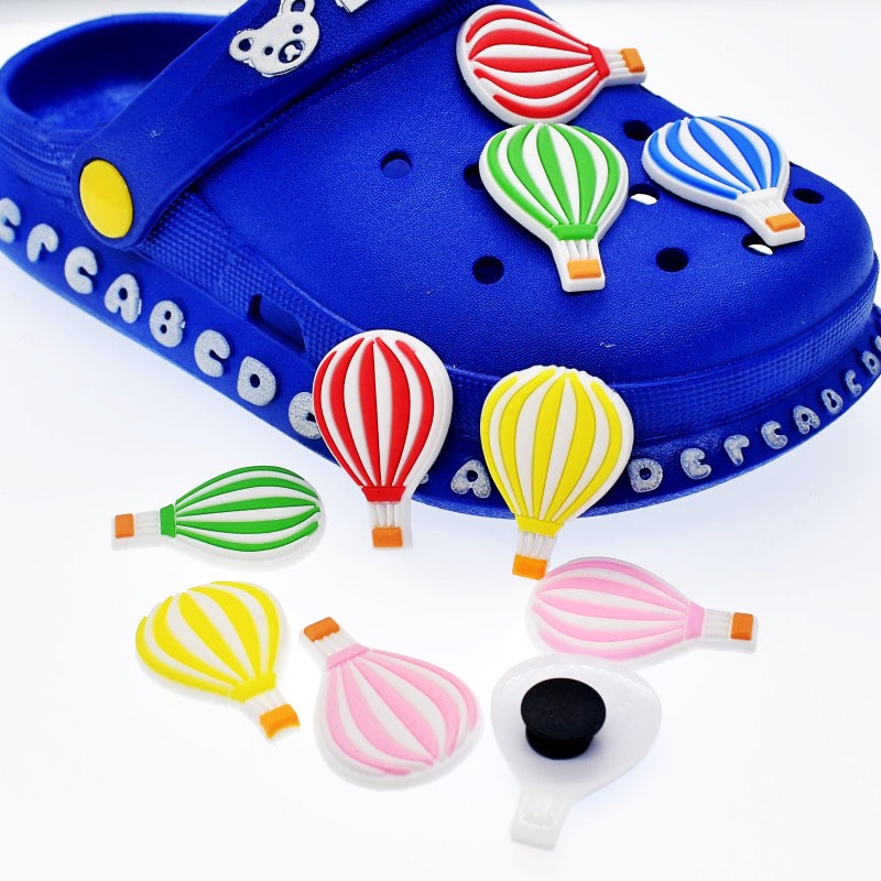 Phụ Kiện Trang Trí Giày Crocs Hình Đám Mây Cười Hoạt Hình Xinh Xắn