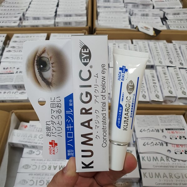 Kem xoá thâm quầng mắt Kumargic Eye Cream Nhật Bản 20g