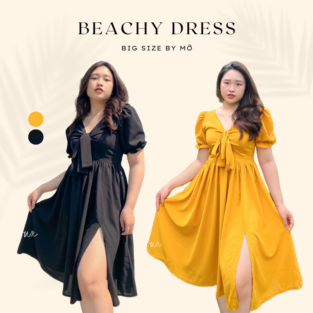 VÁY MAXI XẺ TÀ ĐI BIỂN BEACHY DRESS