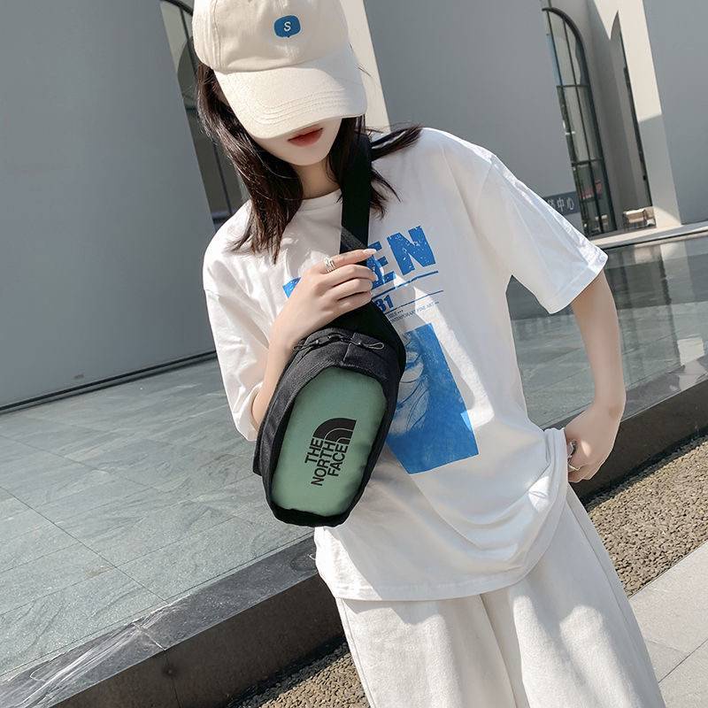 Túi đeo chéo ngực The north face phong cách thể thao thời trang đường phố cá tính cho nam nữ