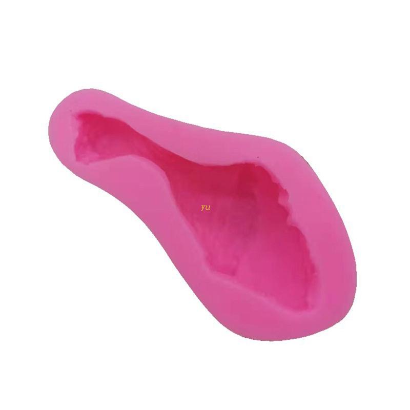 Khuôn Silicone Tạo Hình Làm Xà Phòng / Kẹo / Sô Cô La Hình Dùi Trống 3D