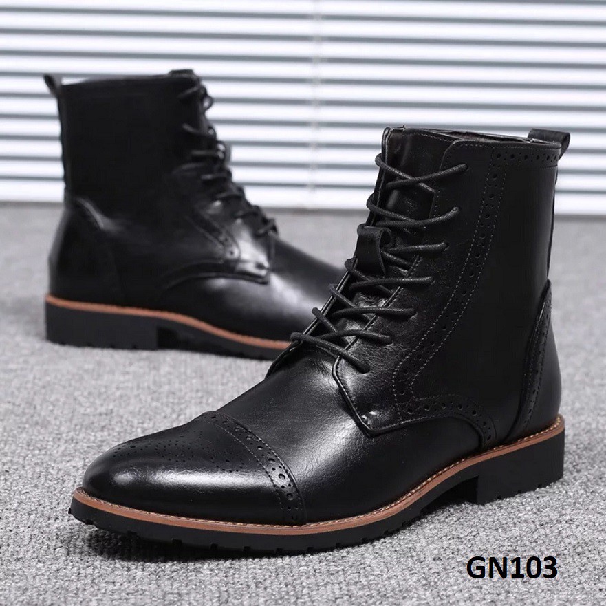 Giày boot nam phong cách | BigBuy360 - bigbuy360.vn
