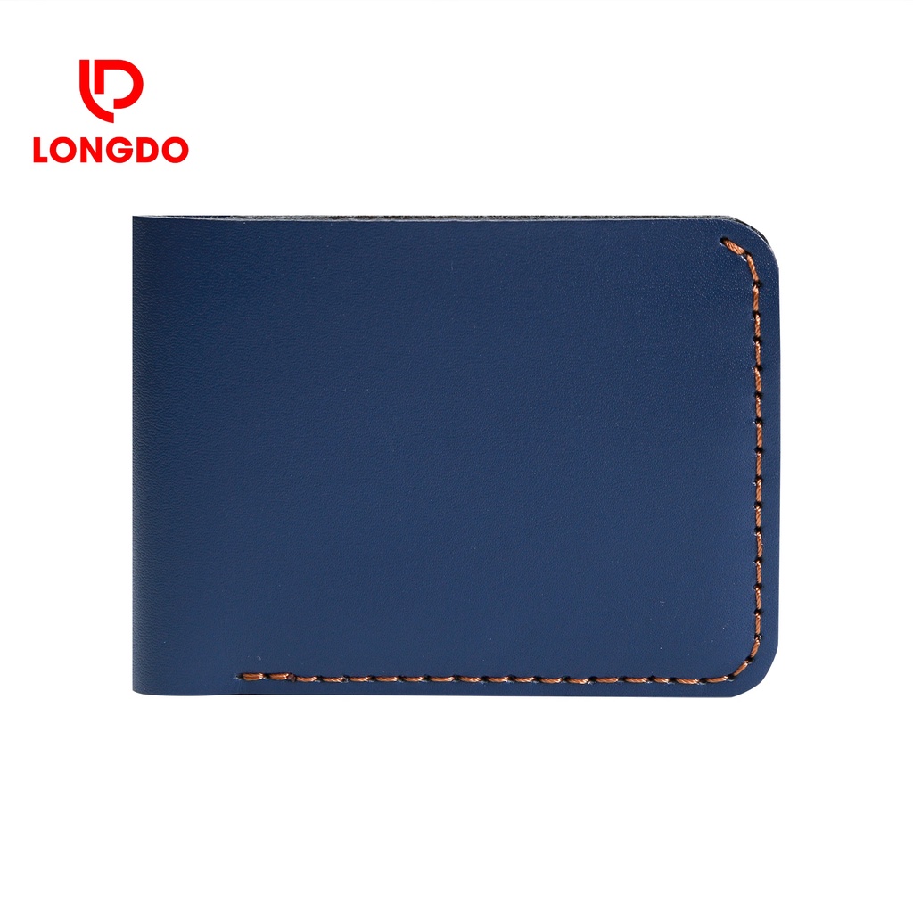 Ví da nam nhỏ gọn - Cam kết 100% da bò thật - Bảo hành 5 năm - Thương hiệu uy tín Longdo Leather - B03