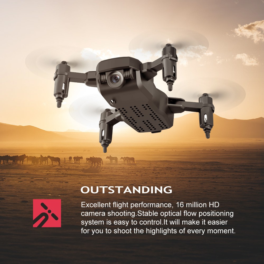 Bộ Drone Điều Khiển Từ Xa LF606 HD Bốn Cánh HD 4k