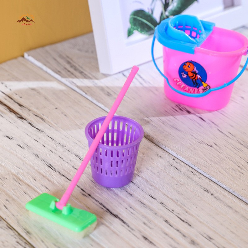 VN Set 9 Đồ Chơi Chổi Quét Nhà Mini Cho Bé