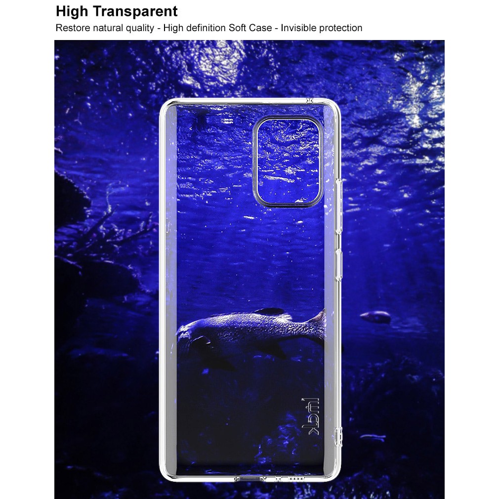 [Chính Hiệu iMak] Ốp lưng Samsung S10 Lite A91 M80s UX-5 Dẻo trong suốt