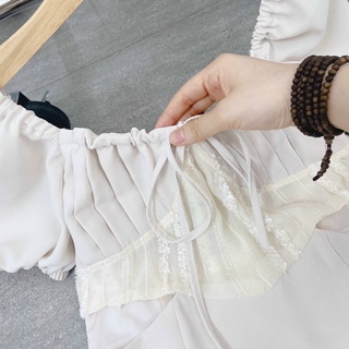 ĐẦM CỔ U KHOÉT EO