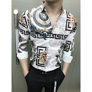 Sơ mi nam cao cấp ( lụa in 3D )